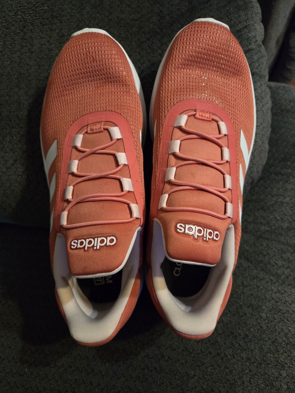 Adidas Cloudfoam Coral Athletic Slip-On Sneakers
